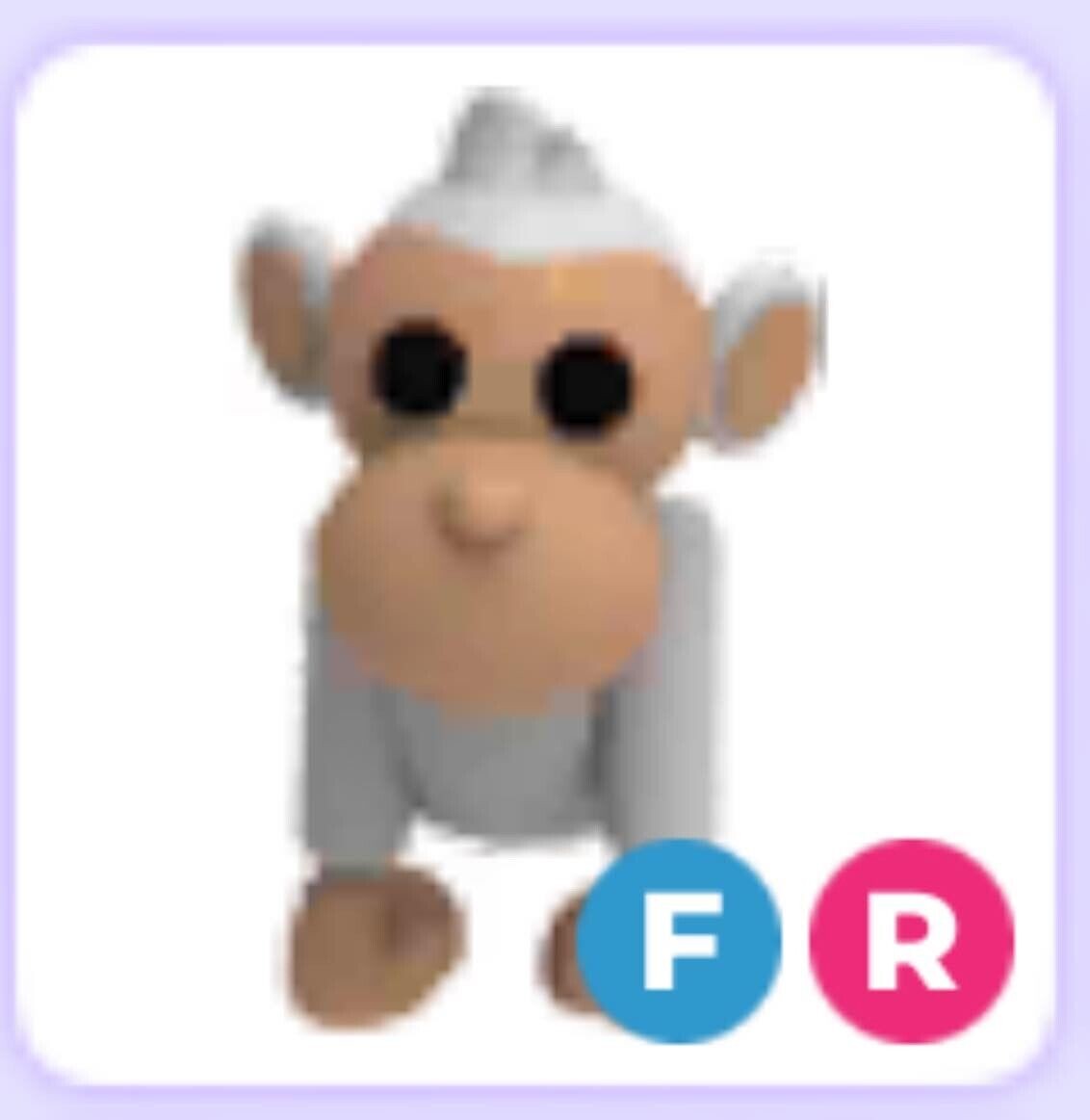 Albino Monkey > FR | Adopt Me | Fast Delivery